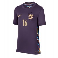 Camisa de Futebol Inglaterra Conor Gallagher #16 Equipamento Secundário Mulheres Europeu 2024 Manga Curta